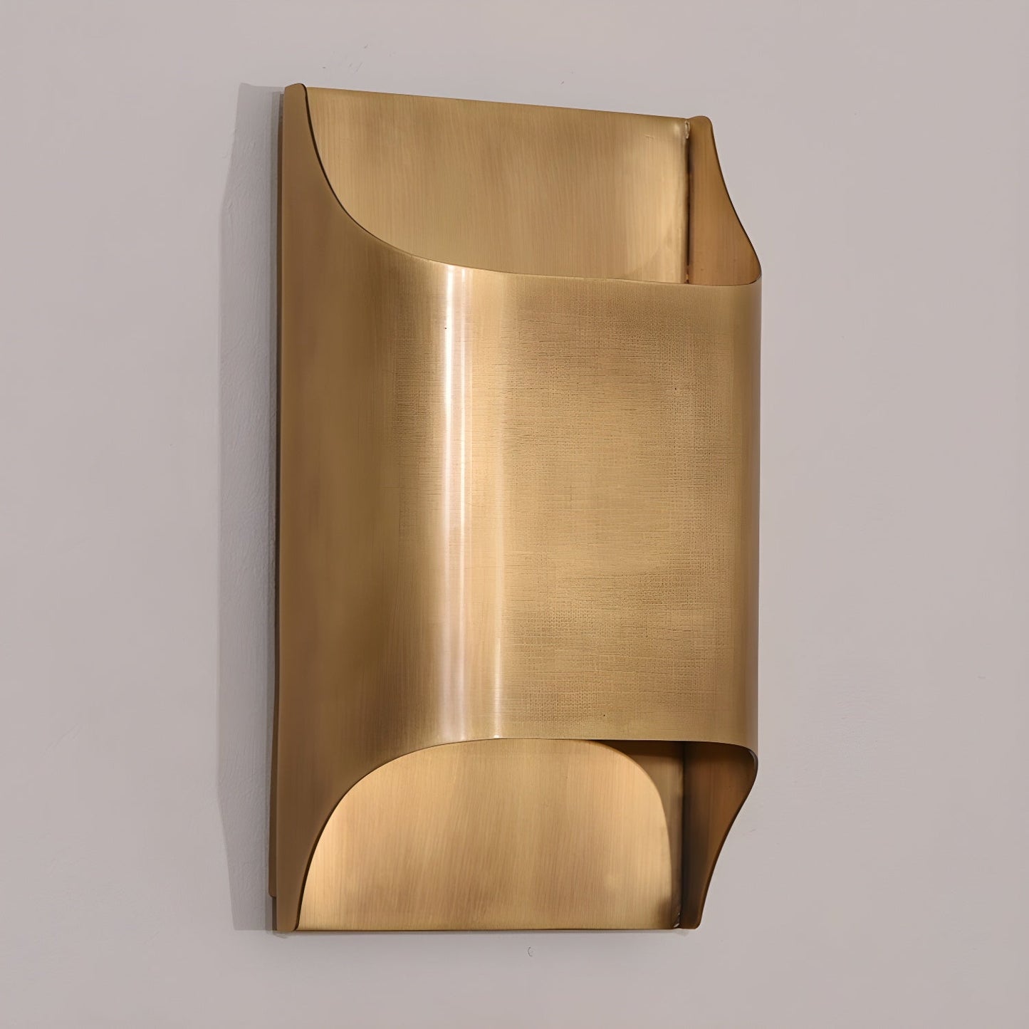 Leclerc Brass Wall Lamp LED Indoor Lighting Fixture Set of 2