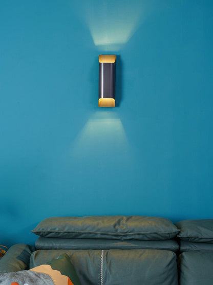 Leclerc Brass Wall Lamp LED Indoor Lighting Fixture Set of 2