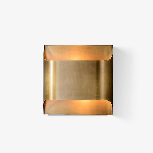 Leclerc Brass Wall Lamp LED Indoor Lighting Fixture Set of 2