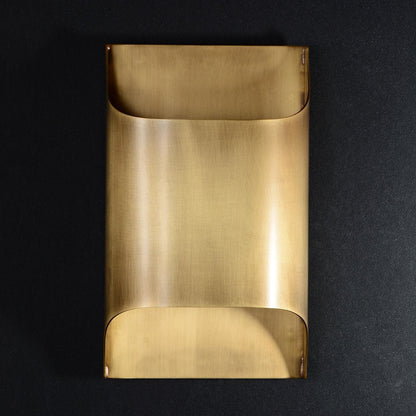 Leclerc Brass Wall Lamp LED Indoor Lighting Fixture Set of 2