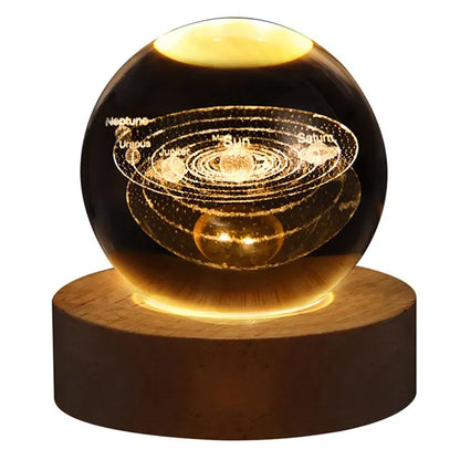 Moderne Solar Table Lamp - Solar Powered LED Light for Home and Garden