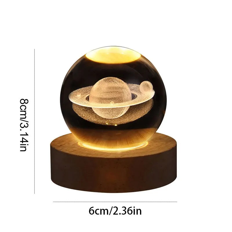 Moderne Solar Table Lamp - Solar Powered LED Light for Home and Garden