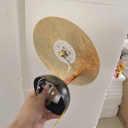 Giorgio W1 Wall Lamp LED Indoor Light - Gold & Black Design