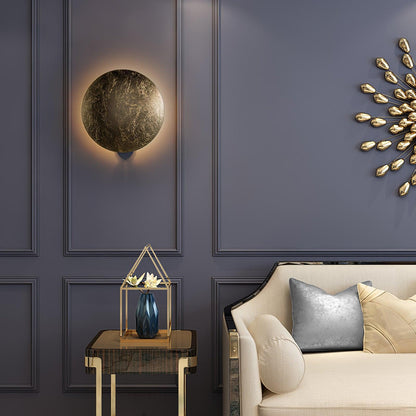 Giorgio W1 Wall Lamp LED Indoor Light - Gold & Black Design