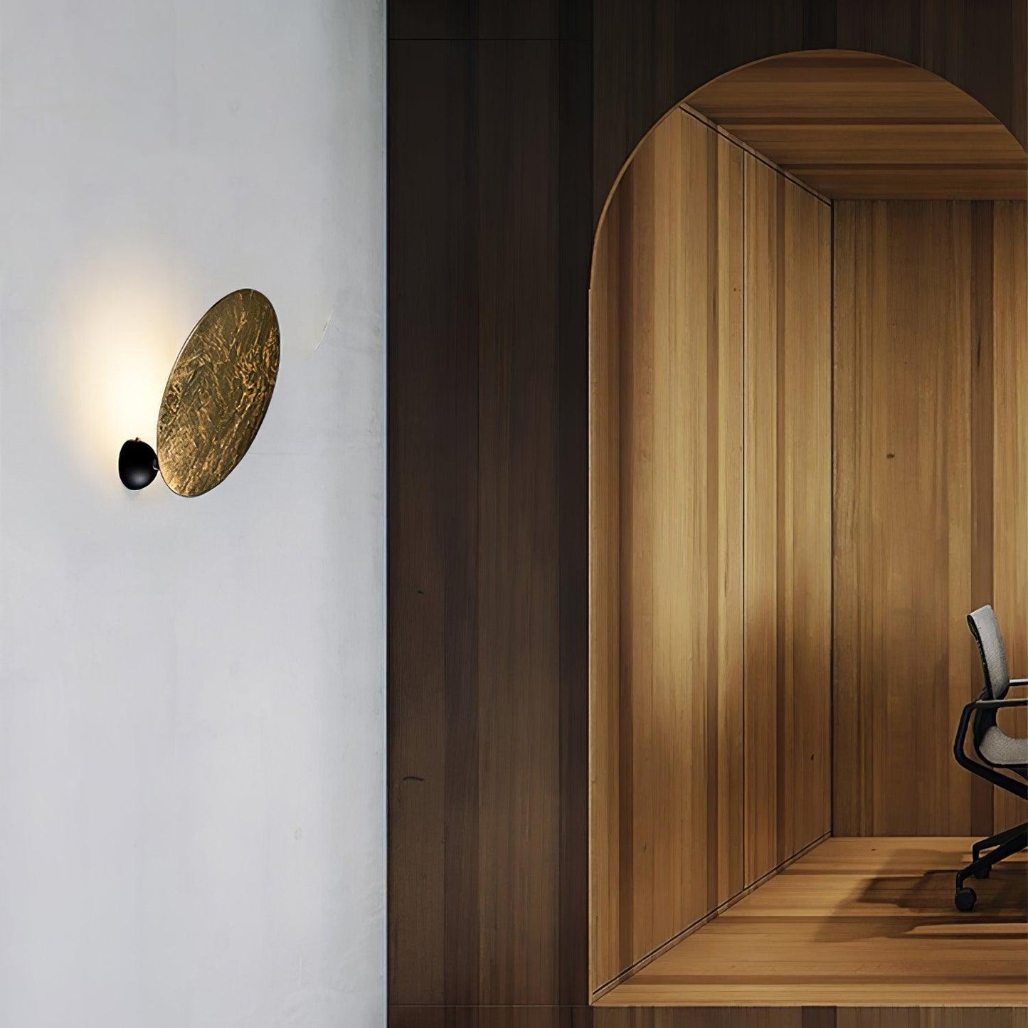 Giorgio W1 Wall Lamp LED Indoor Light - Gold & Black Design