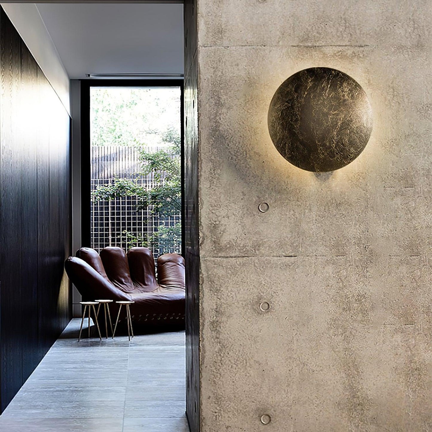 Giorgio W1 Wall Lamp LED Indoor Light - Gold & Black Design
