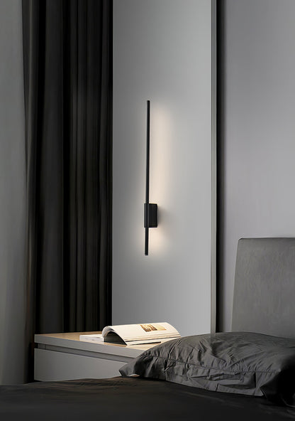 Leon Linear Wall Light - LED Indoor Wall Fixture, Black