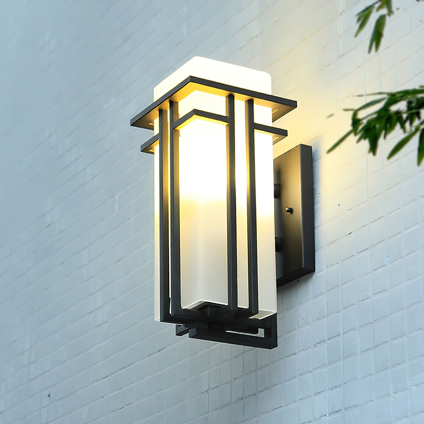 Linden Outdoor Wall Lamp - Waterproof LED Iron Light