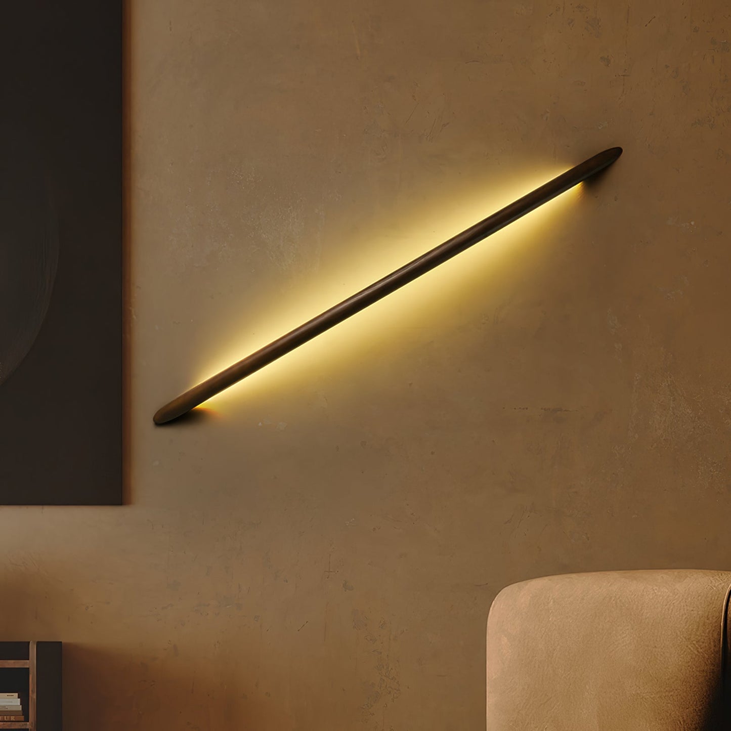 Linea Wood Wall Light - LED Indoor Minimalist Design