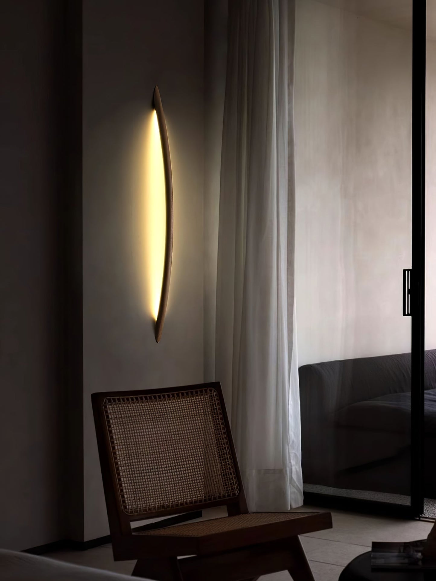 Linea Wood Wall Light - LED Indoor Minimalist Design