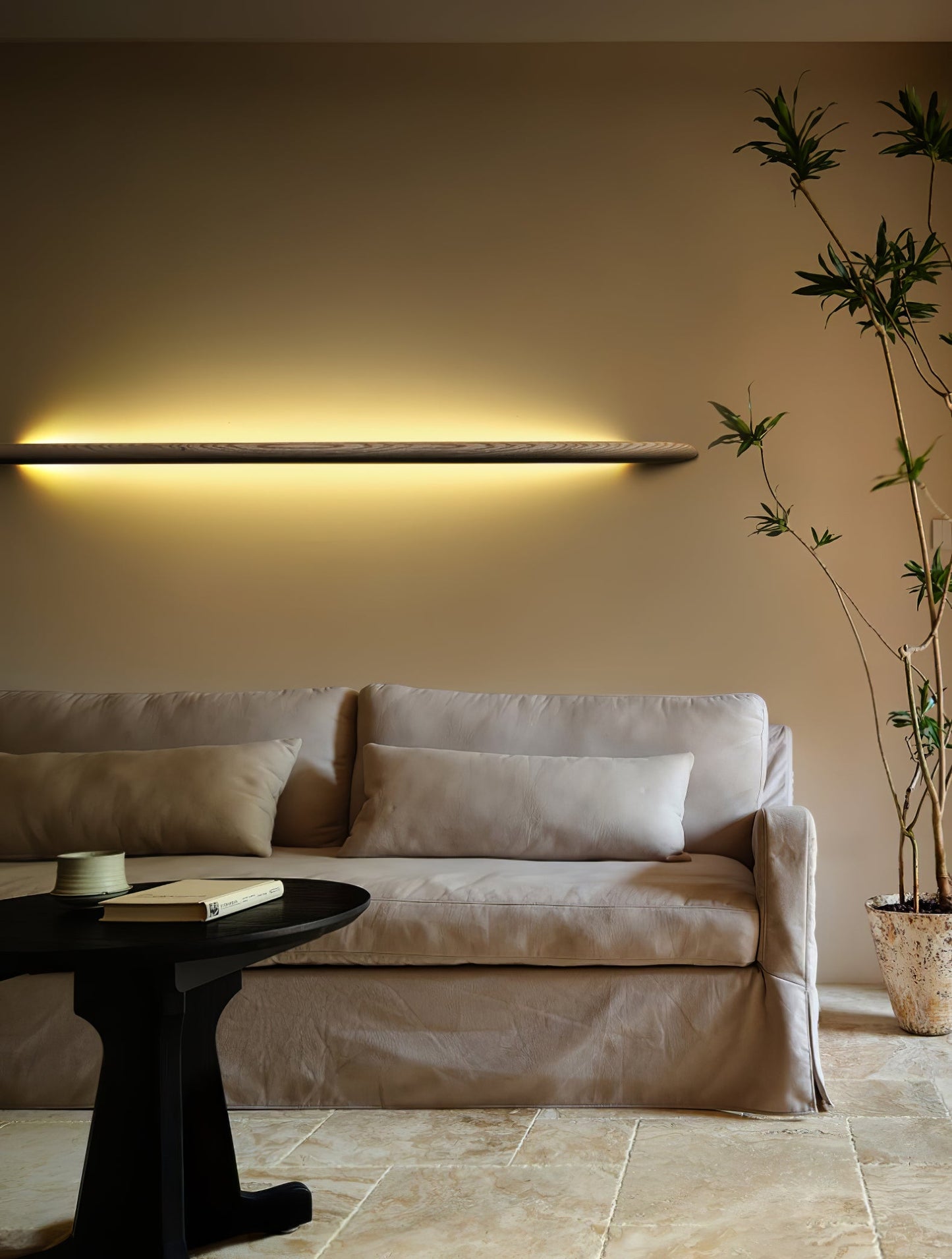 Linea Wood Wall Light - LED Indoor Minimalist Design
