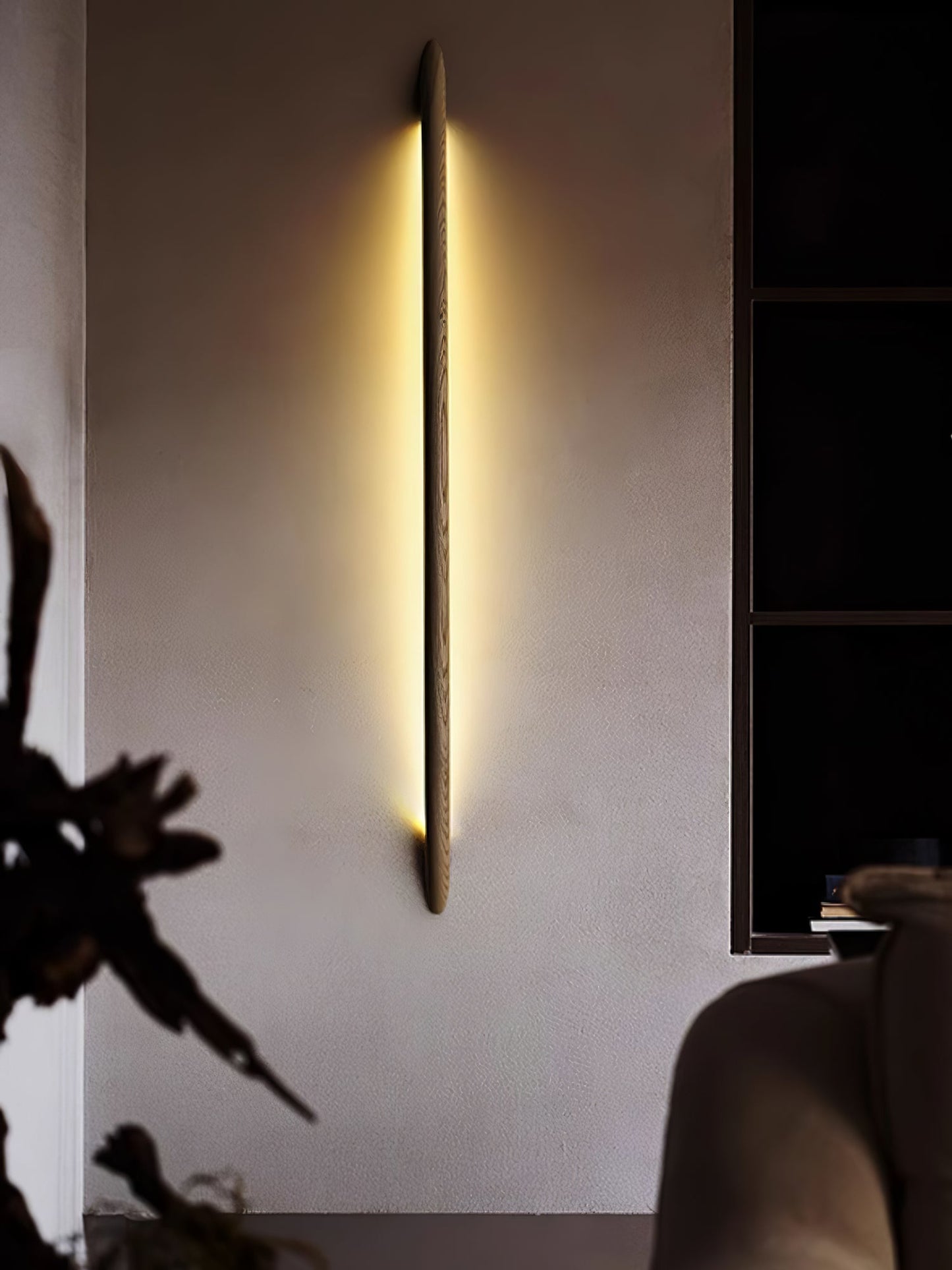Linea Wood Wall Light - LED Indoor Minimalist Design