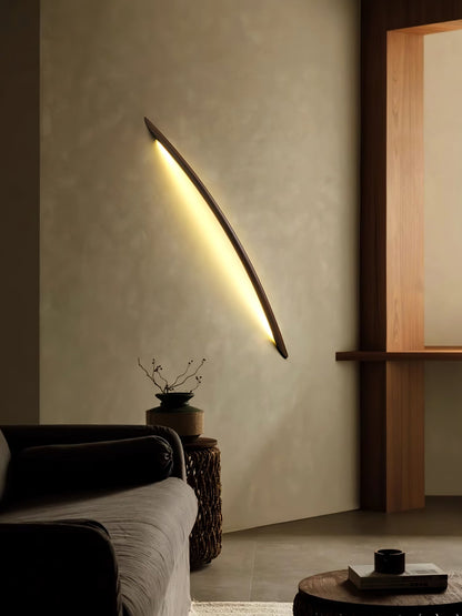 Linea Wood Wall Light - LED Indoor Minimalist Design