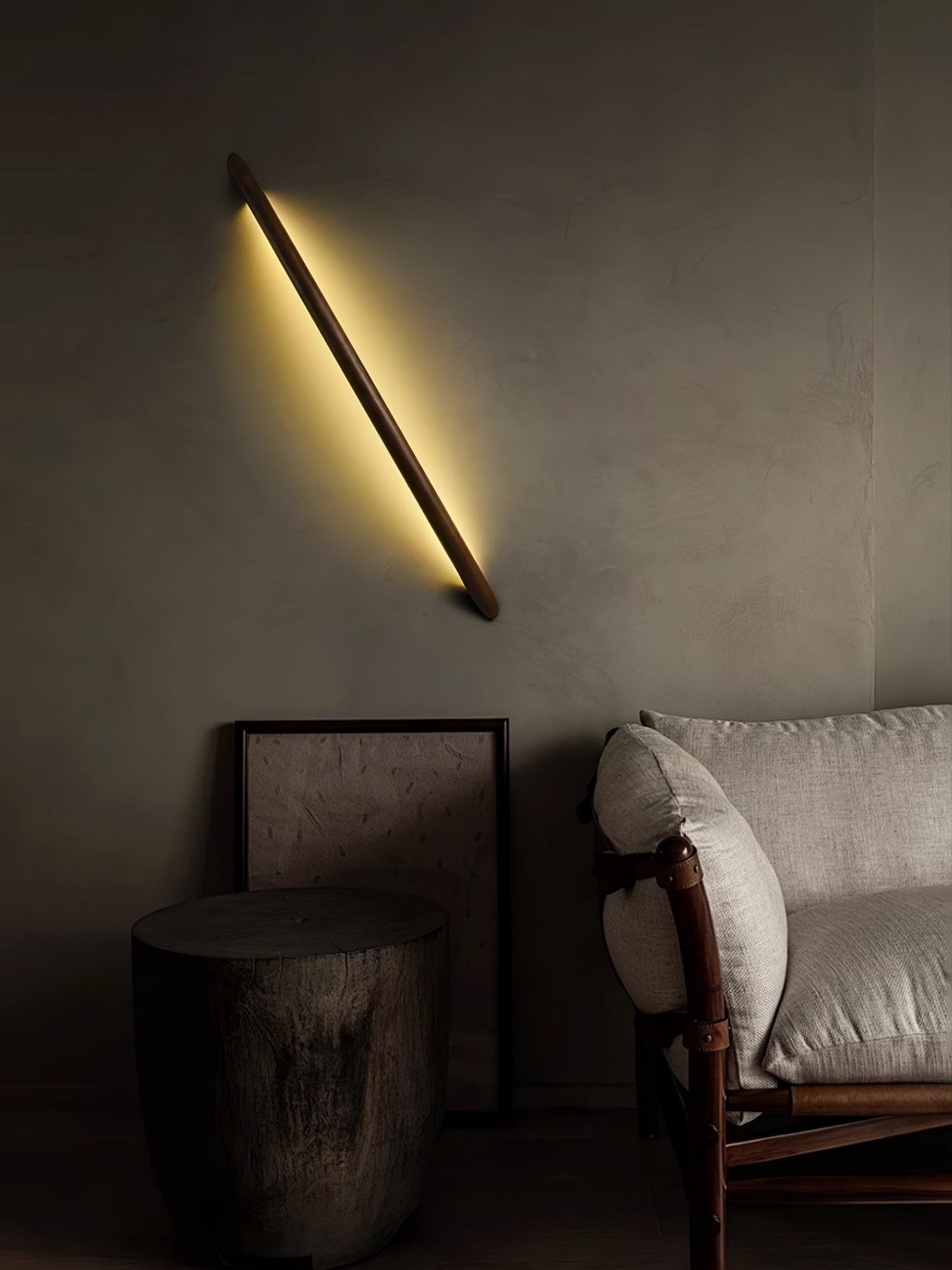 Linea Wood Wall Light - LED Indoor Minimalist Design