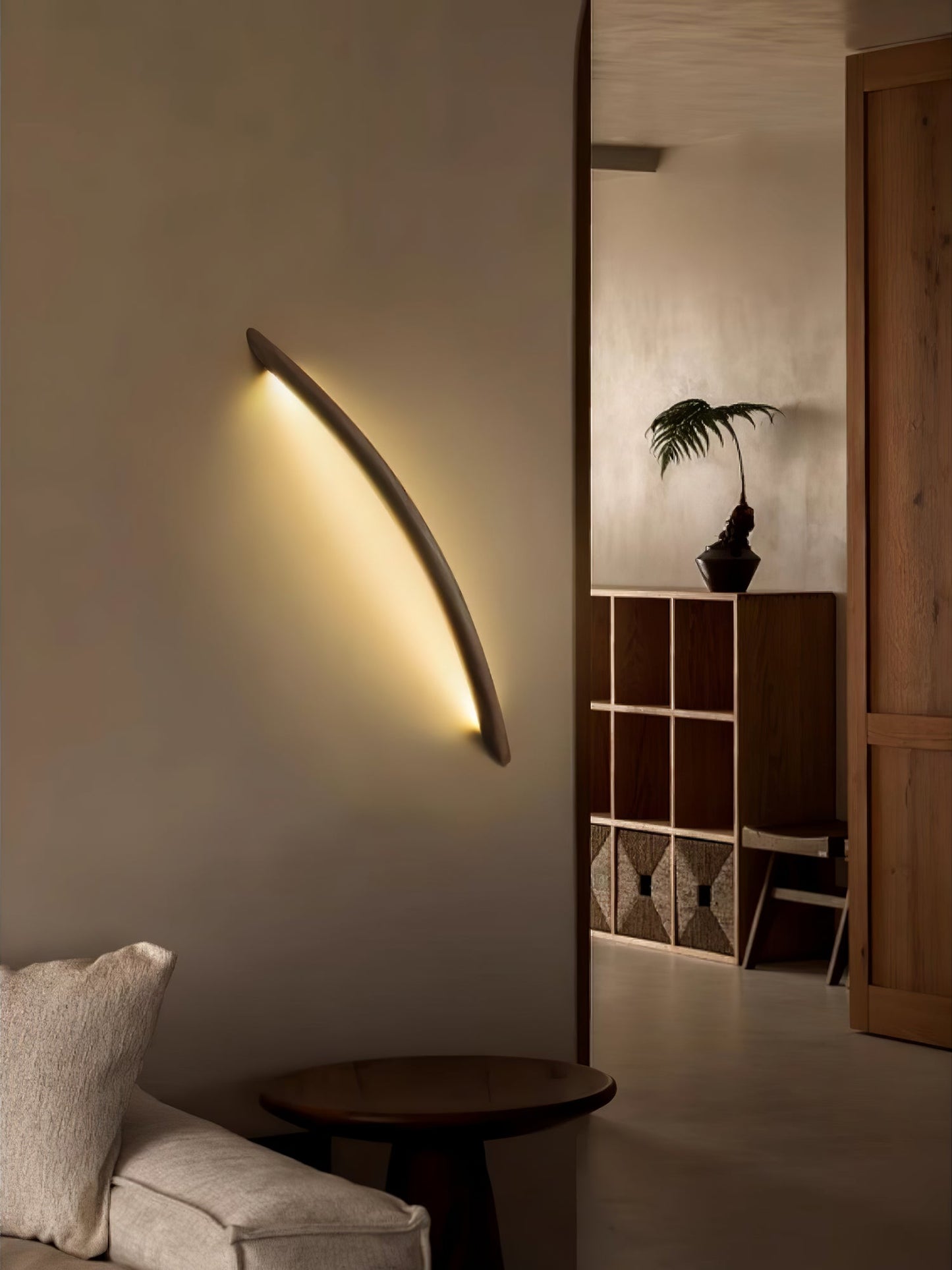 Linea Wood Wall Light - LED Indoor Minimalist Design