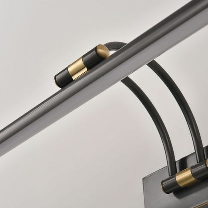 Linear Vanity Wall Light with Integrated LED, Modern Design