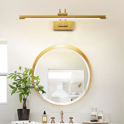 Linear Vanity Wall Light with Integrated LED, Modern Design