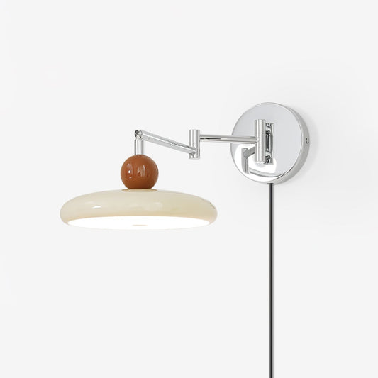Lola Plug-in Wall Lamp with Integrated LED Light, Indoor Use