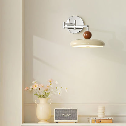 Lola Swing Arm Wall Lamp with LED Light - Chrome Finish