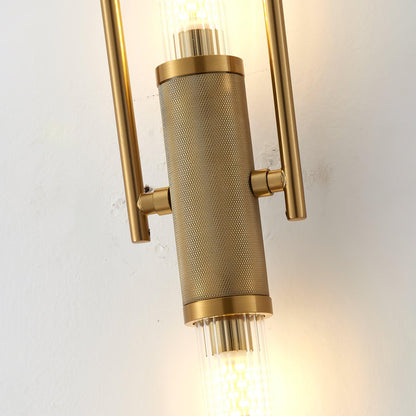 Long Arc Glass Wall Lamp - Modern LED Indoor Sconce