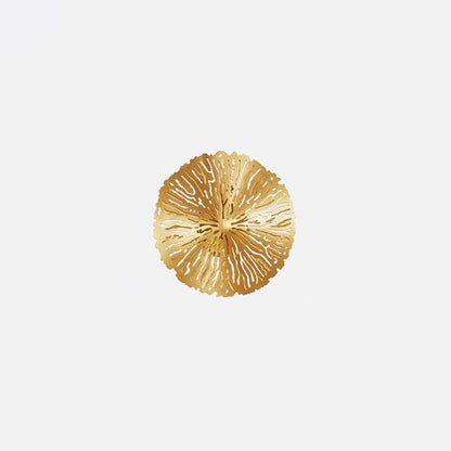 Lotus Leaf Wall Sconce LED Light Fixture for Indoor Use