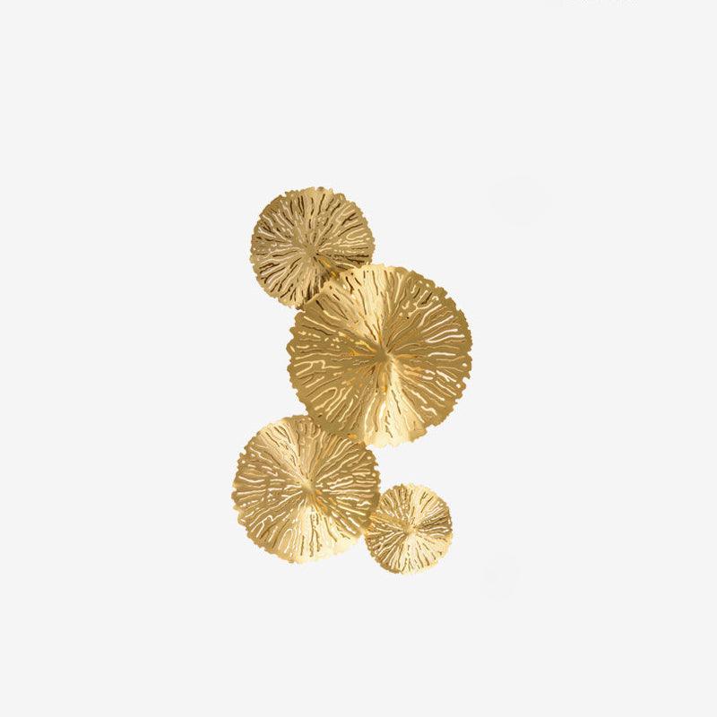 Lotus Leaf Wall Sconce LED Light Fixture for Indoor Use