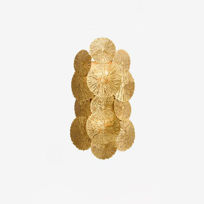Lotus Leaf Wall Sconce LED Light Fixture for Indoor Use