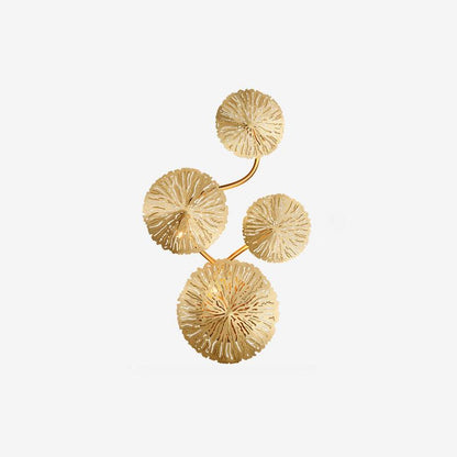 Lotus Leaf Wall Sconce LED Light Fixture for Indoor Use