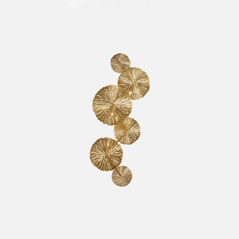 Lotus Leaf Wall Sconce LED Light Fixture for Indoor Use
