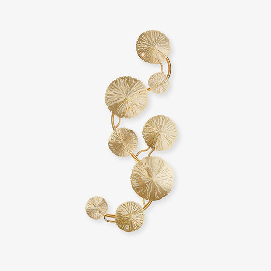 Lotus Leaf Wall Sconce LED Light Fixture for Indoor Use