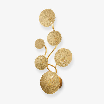 Lotus Leaf Wall Sconce LED Light Fixture for Indoor Use