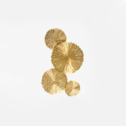 Lotus Leaf Wall Sconce LED Light Fixture for Indoor Use