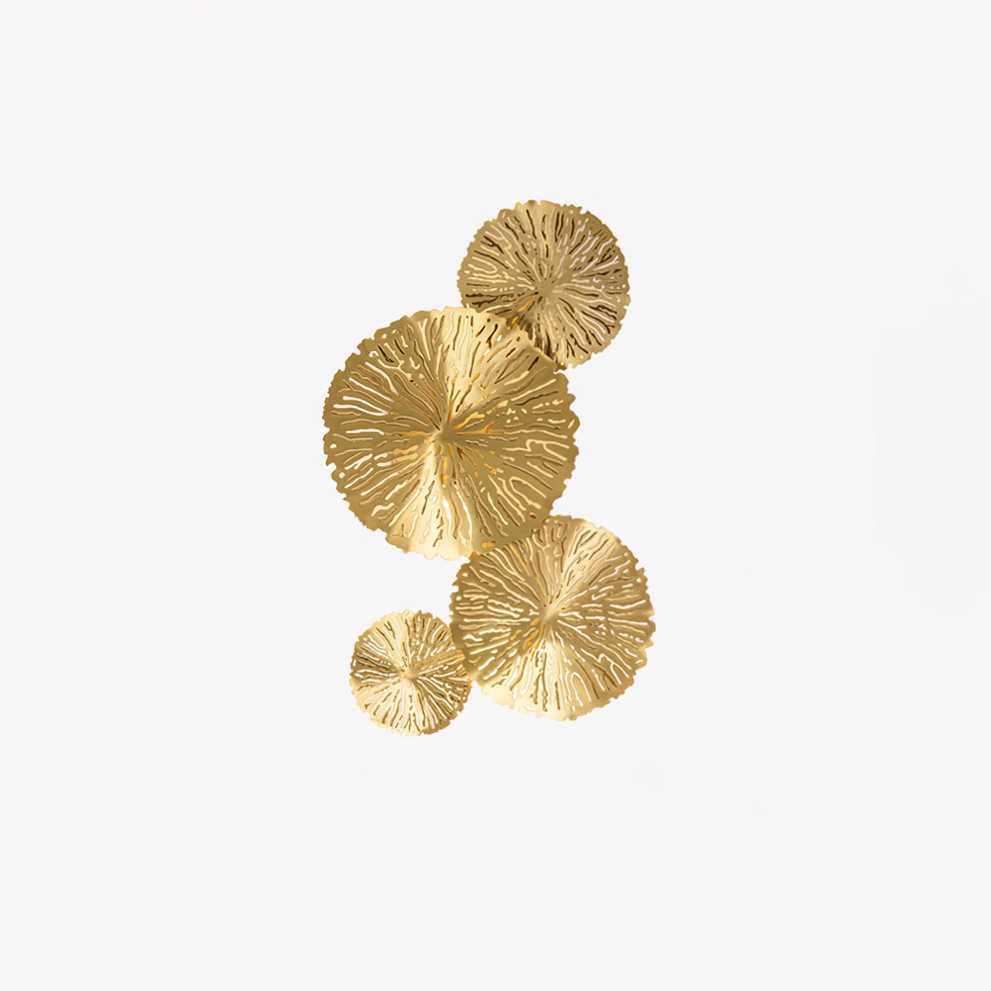 Lotus Leaf Wall Sconce LED Light Fixture for Indoor Use