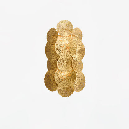 Lotus Leaf Wall Sconce LED Light Fixture for Indoor Use