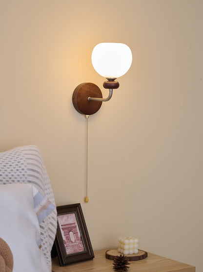 Lucille Wall Lamp - Hexagonal Glass Shade, Indoor Lighting