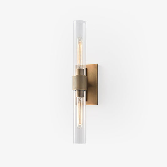 Lumen Cylix Wall Lamp LED Indoor Industrial Brass Light