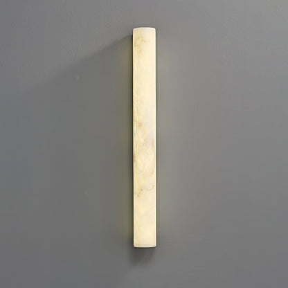 Luminara Alabaster Wall Sconce with Integrated LED Light