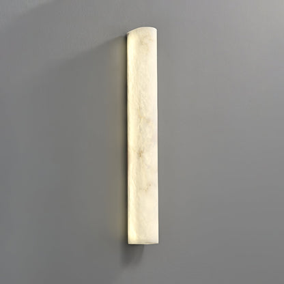 Luminara Alabaster Wall Sconce with Integrated LED Light