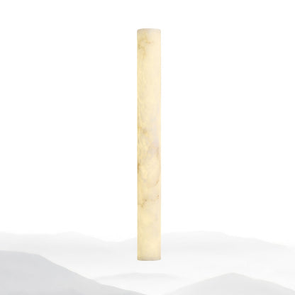 Luminara Alabaster Wall Sconce with Integrated LED Light