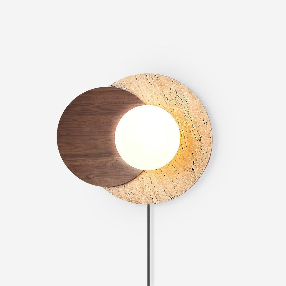 Lunar Eclipse Plug-in Wall Lamp - LED Indoor Light Fixture