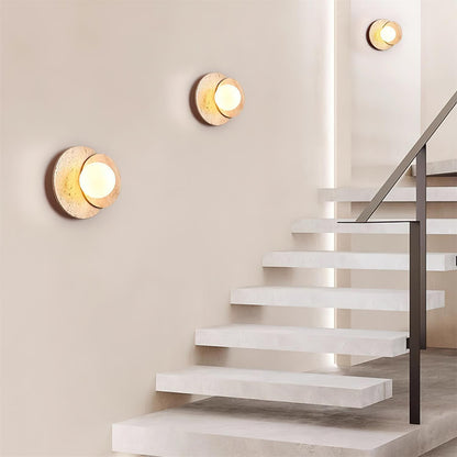 Lunar Eclipse Plug-in Wall Lamp - LED Indoor Light Fixture