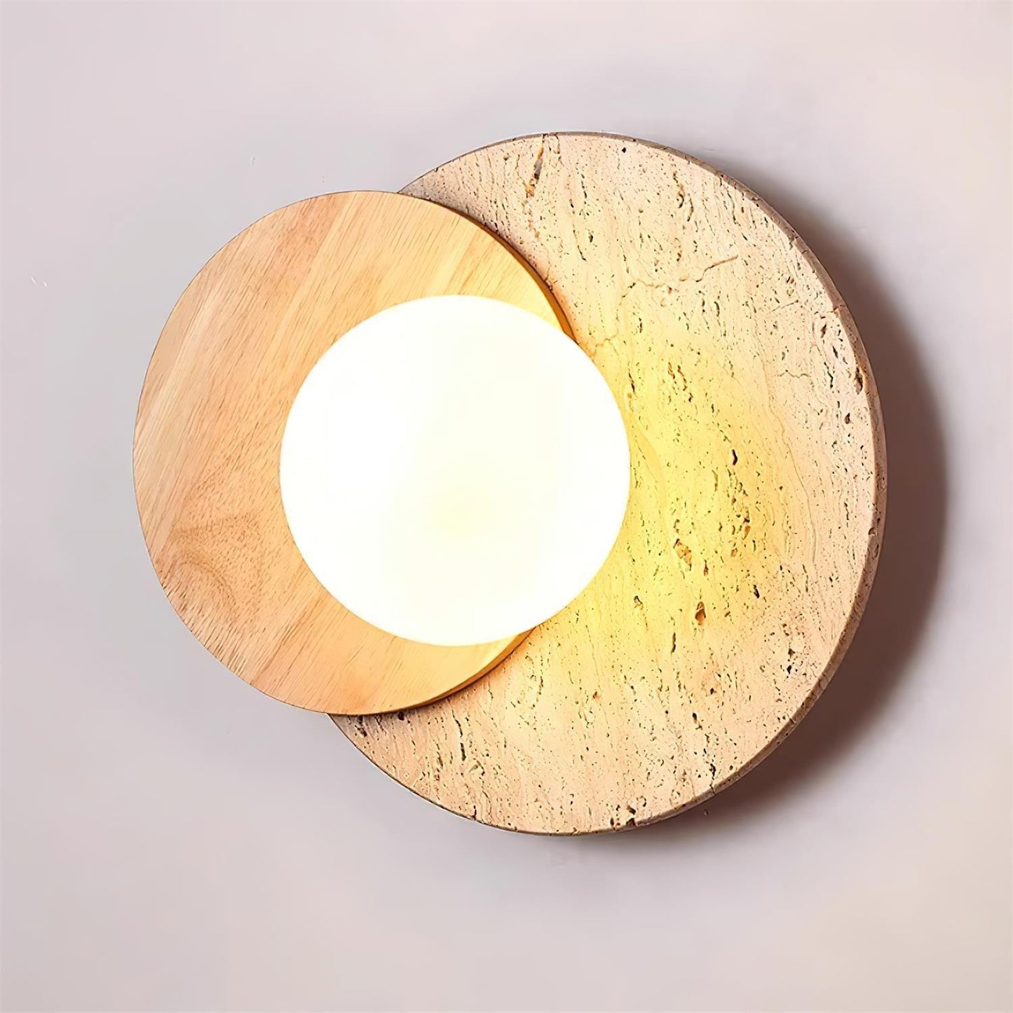 Lunar Eclipse Plug-in Wall Lamp - LED Indoor Light Fixture