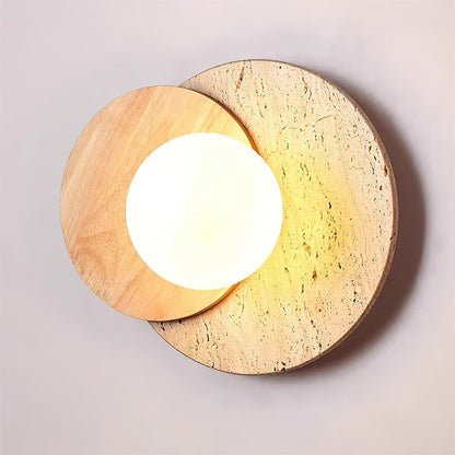 Lunar Eclipse Plug-in Wall Lamp - LED Indoor Light Fixture