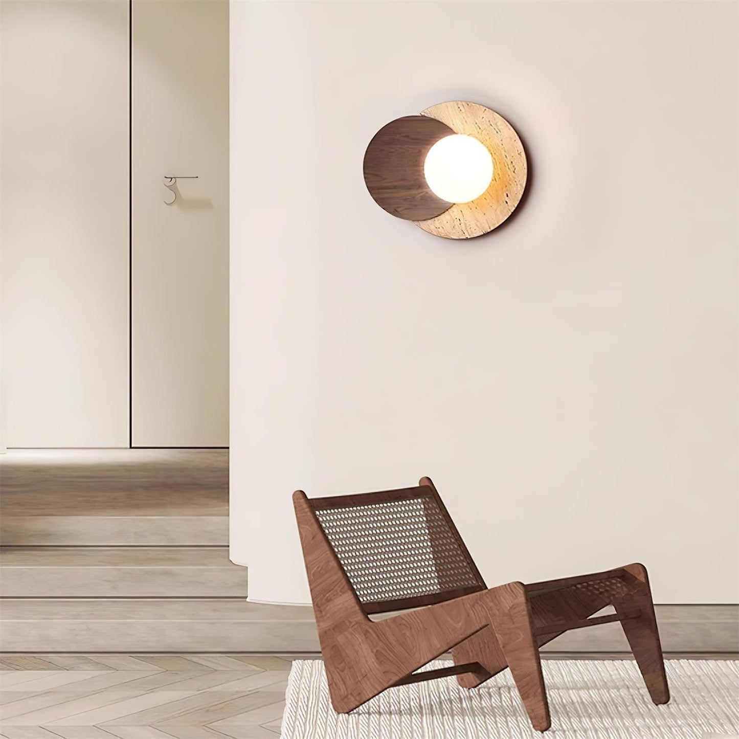 Lunar Eclipse Plug-in Wall Lamp - LED Indoor Light Fixture
