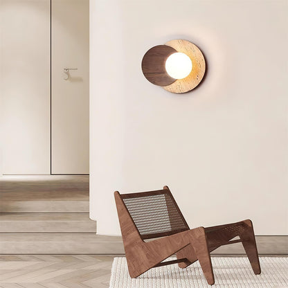 Lunar Eclipse Plug-in Wall Lamp - LED Indoor Light Fixture