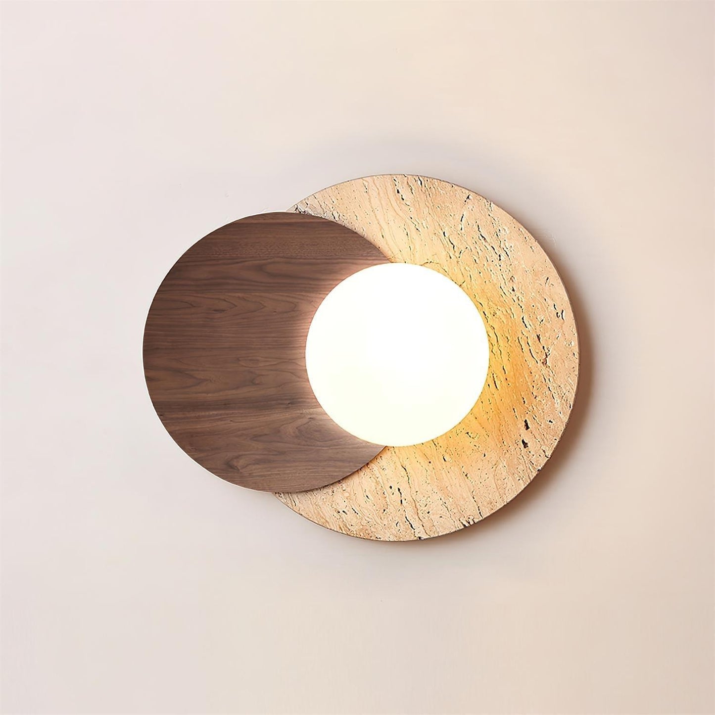 Lunar Eclipse Plug-in Wall Lamp - LED Indoor Light Fixture