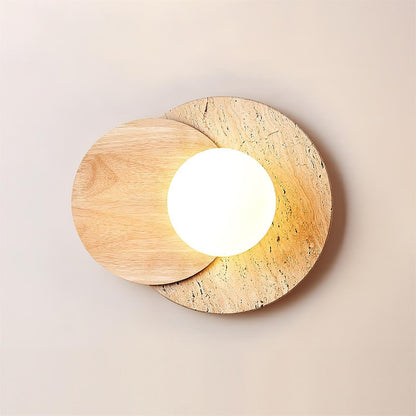 Lunar Eclipse Plug-in Wall Lamp - LED Indoor Light Fixture