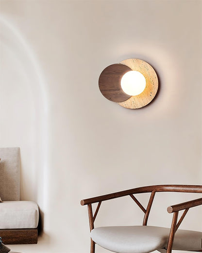 Lunar Eclipse Plug-in Wall Lamp - LED Indoor Light Fixture