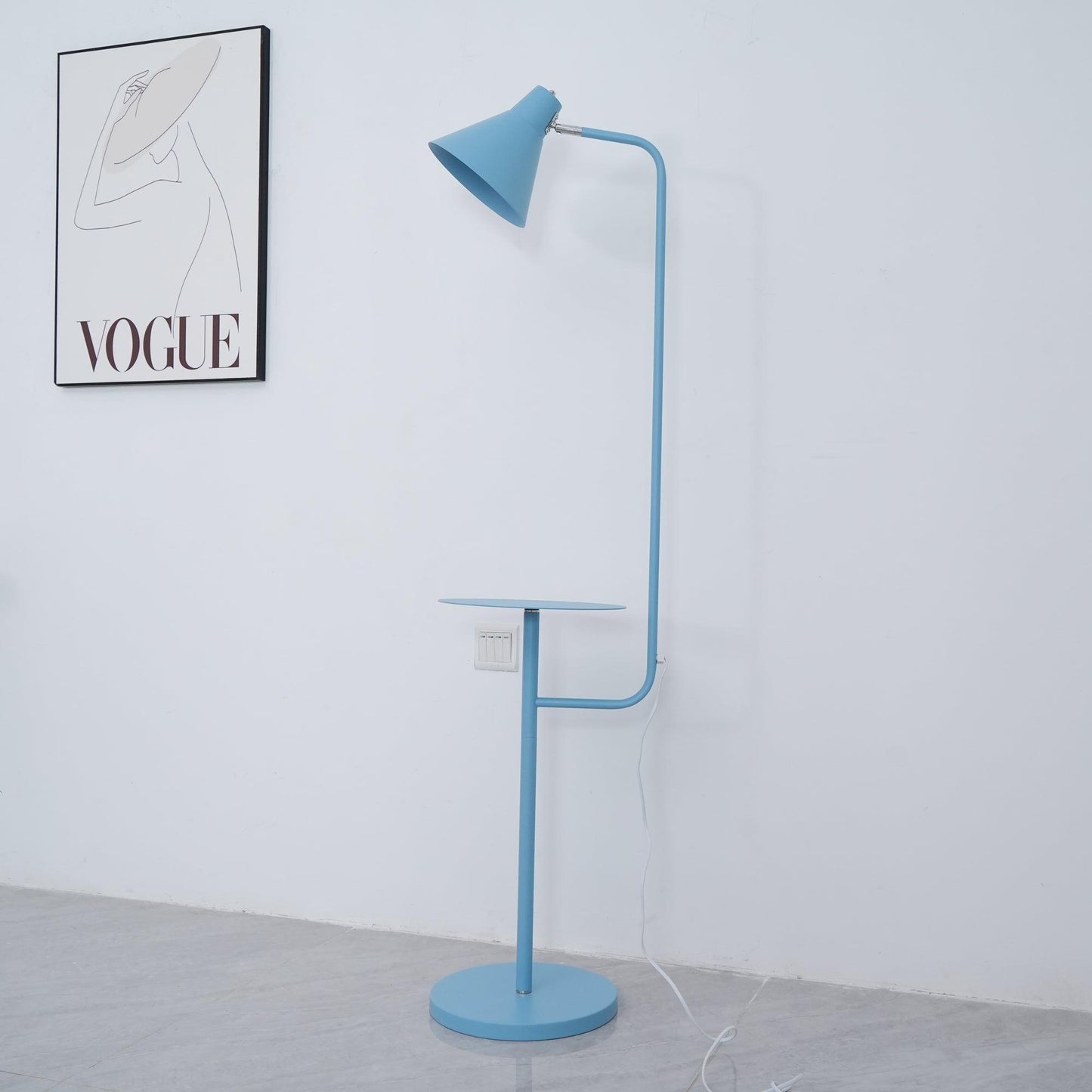 Macaroon Floor Lamp with Tray - LED Indoor Lighting