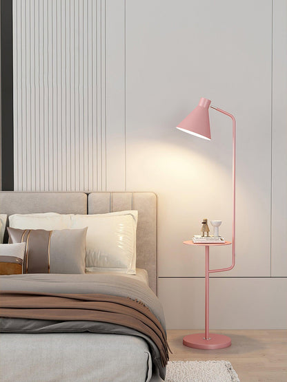 Macaroon Floor Lamp with Tray - LED Indoor Lighting